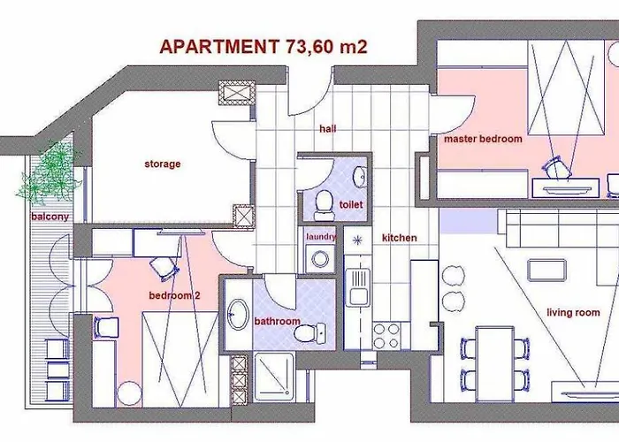 Center - Lovely And Spacious 2bdrm Split